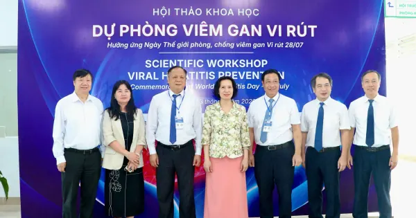 Vitenskapelig workshop fokuserer på viral hepatitt-forebygging i Vietnam
